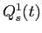  Q^{1}_{s}(t)