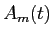 LaTex Encoded Math: \displaystyle A_{m}(t)