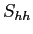 $\displaystyle S_{hh}$