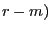 r-m)