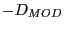 -D_{MOD} 