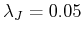  \lambda_J=0.05