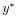  y^{\ast}