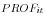 PROF_{it} 