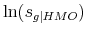\ln(s_{g\vert HMO})