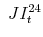  \;JI_{t}^{24}