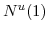  N^{u}(1)