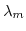  \lambda_{m}