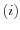  (i)