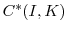  C^{\ast}(I,K)