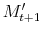  M'_{t+1}