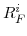  R_{F}^{i}