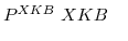 \displaystyle P^{XKB} XKB 