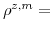  \rho^{z,m}=