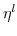  \eta^{l}