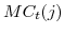  MC_{t}(j)