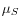 \mu _S 