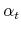  \alpha_t