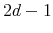 2d-1