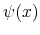  \psi(x)