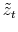  \tilde {z}_{t}