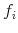 f_{i}