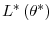  L^{\ast}\left( \theta^{\ast}\right) 