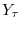  Y_{\tau}