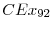  CEx_{92}