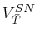  V_{\bar{T}}^{SN}