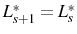  L_{s+1}^{\ast}=L_{s}^{\ast}
