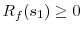  R_f(s_1) \ge 0