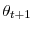  \theta_{t+1}