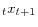 _{t}x_{t+1}