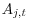 A_{j,t} 