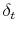  \delta_t