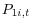 P_{1i,t} 