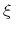  \xi \,\ \,