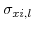  \sigma_{xi,l}