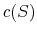  c(S)