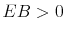  EB>0