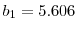  b_{1}=5.606