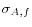 \sigma_{A,f}