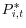 P_{i,t}^{\ast}