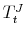  T_{t}^{J}