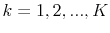  k=1,2,...,K