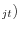 _{jt})