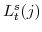  L_{t}^{s}(j)