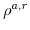  \rho^{a,r}
