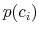  p(c_i)
